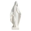 31.5" Virgin Mary Garden Statue, All-Weather MgO Religious Sculpture for Outdoor & Indoor Decor