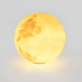 Full Moon Floor Lamp - Waterproof & Solar-Powered (style: 1/pack)