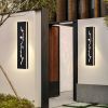 2 Pack 24/32/40/48/60in LED Outdoor Wall Lights Black Outside Garage Lights Porch Light